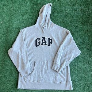 Men's Gray Hoodie Sweater